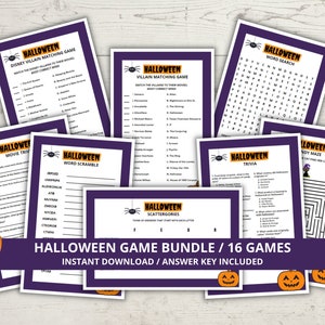 Halloween Party Games, Halloween Games Printable, Printable Halloween Games, Kids Halloween Games, Halloween Activities
