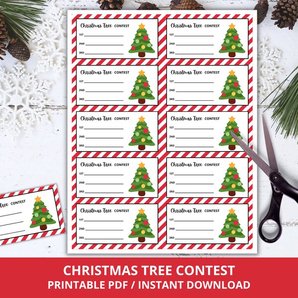 Christmas Voting Etsy