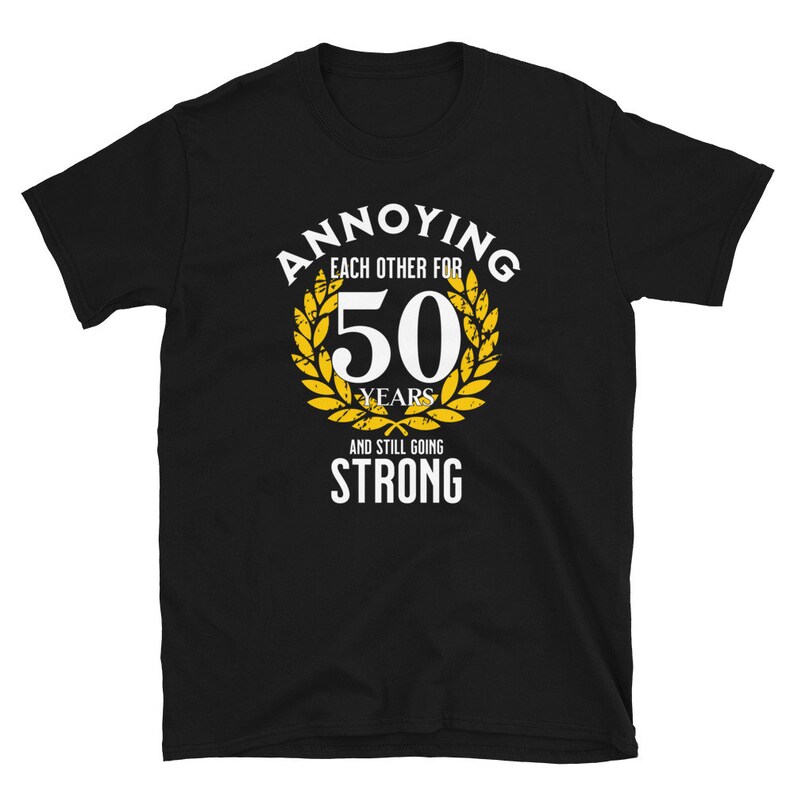 Funny 50th Anniversary Shirts for Couples / 50th Wedding Etsy