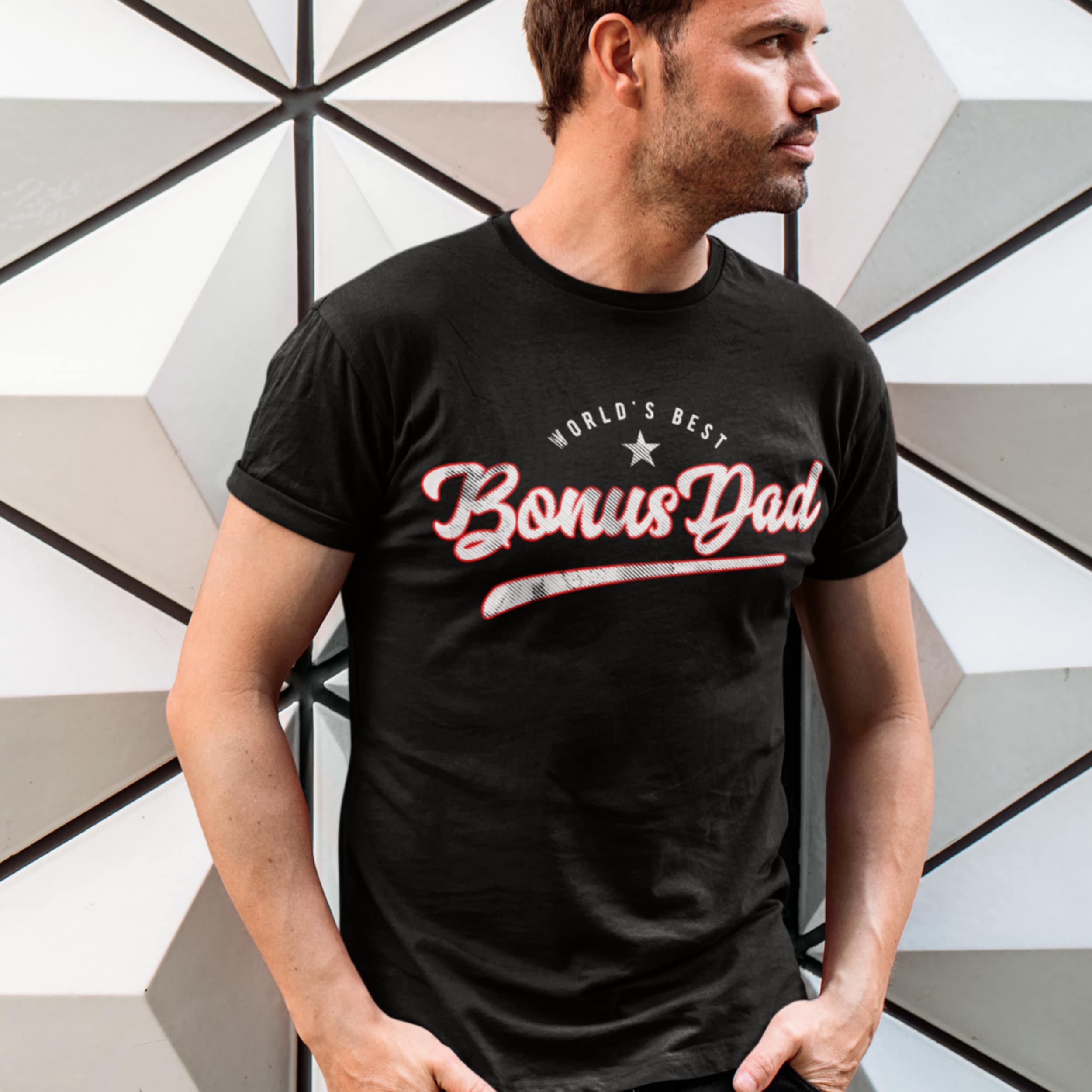 Bonus Dad Shirt Step Dad Shirt Fathers Day Gift World s Best