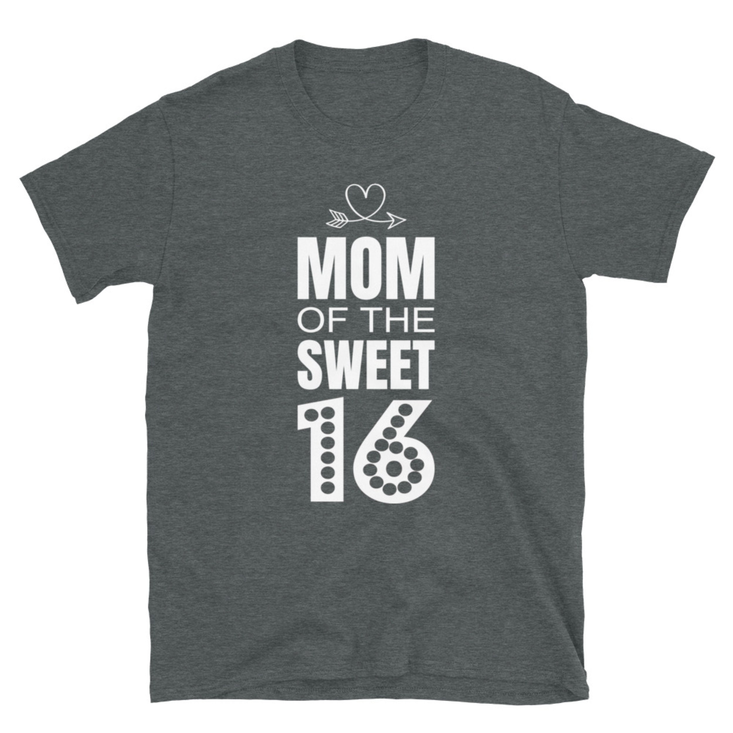 Sweet 16 Family Birthday Tee for Daddy and Mommy: Dad of the - Etsy