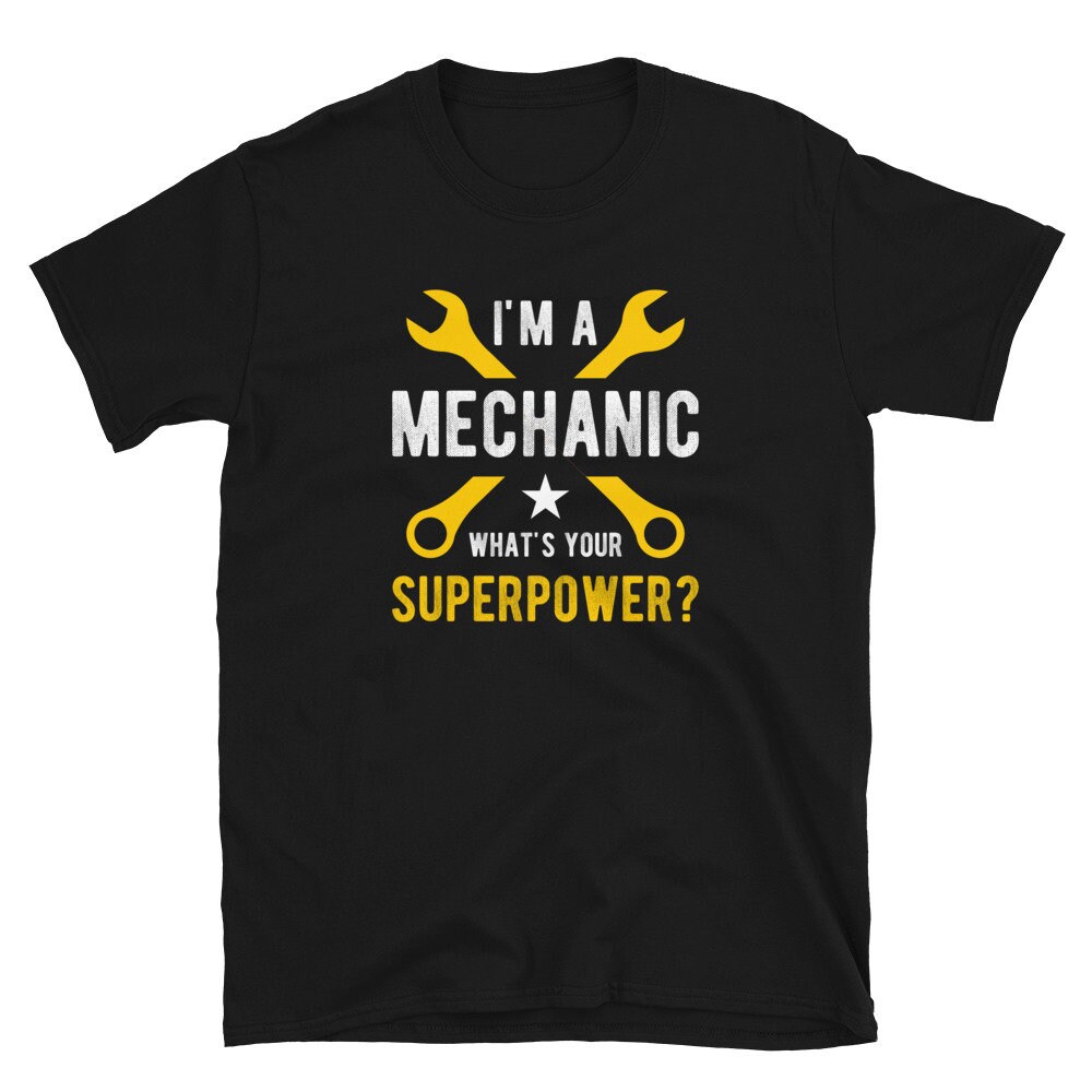 T-shirt Humour "Keep Calm I'm A Mechanic" Pour Adulte - Fruit Of The Loom