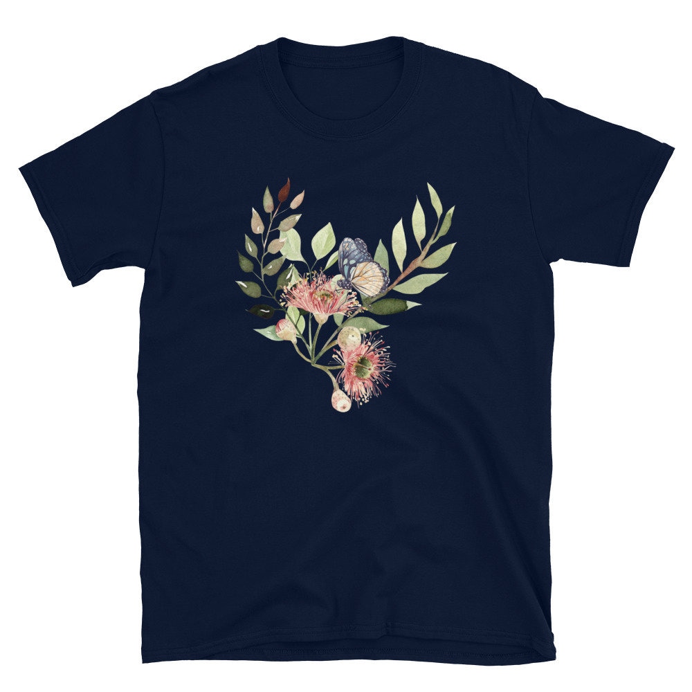 Flower Shirt Botanical Shirt Flowers T Shirt Wildflowers t | Etsy