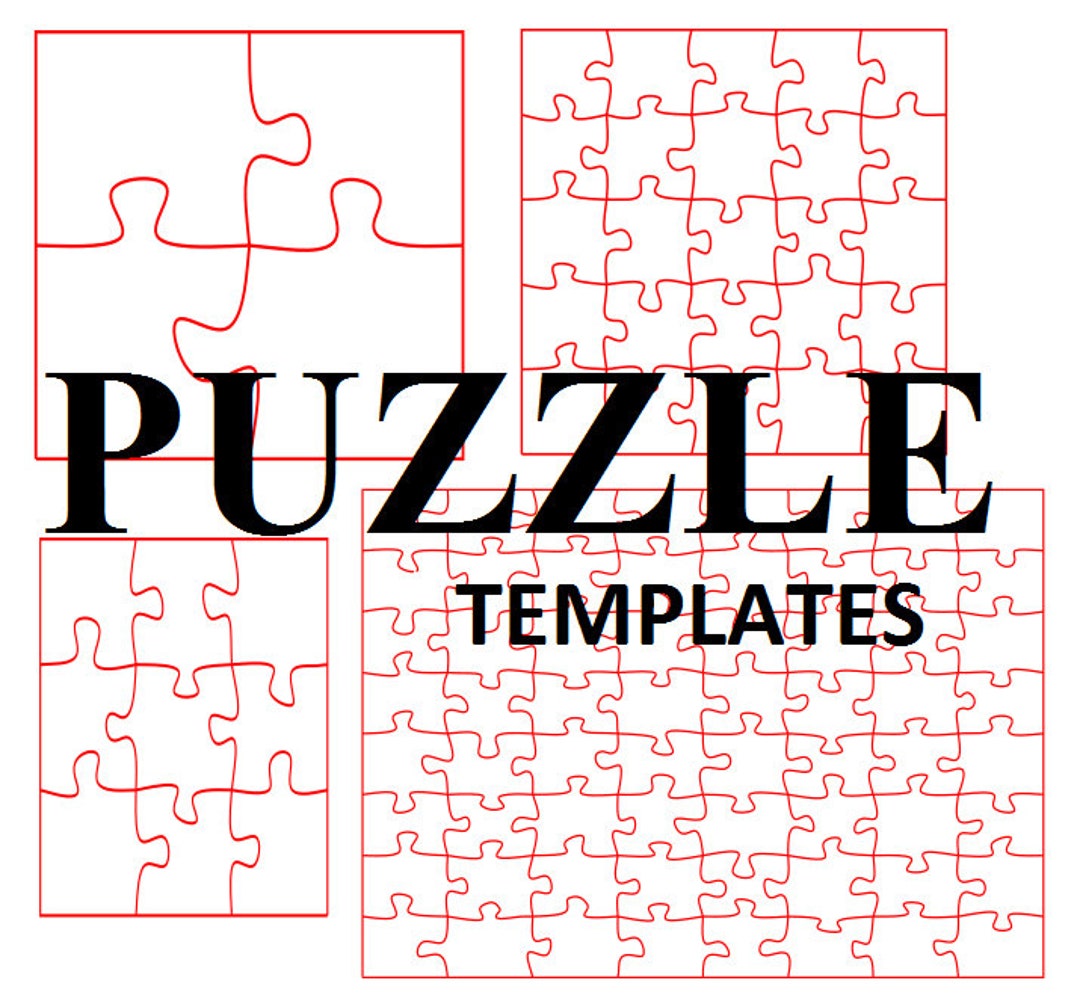 SVG File Jigsaw Puzzle Blank Template for Laser Cut Vector File Etsy SVG File Jigsaw Puzzle Blank Template for Laser Cut Vector File Etsy