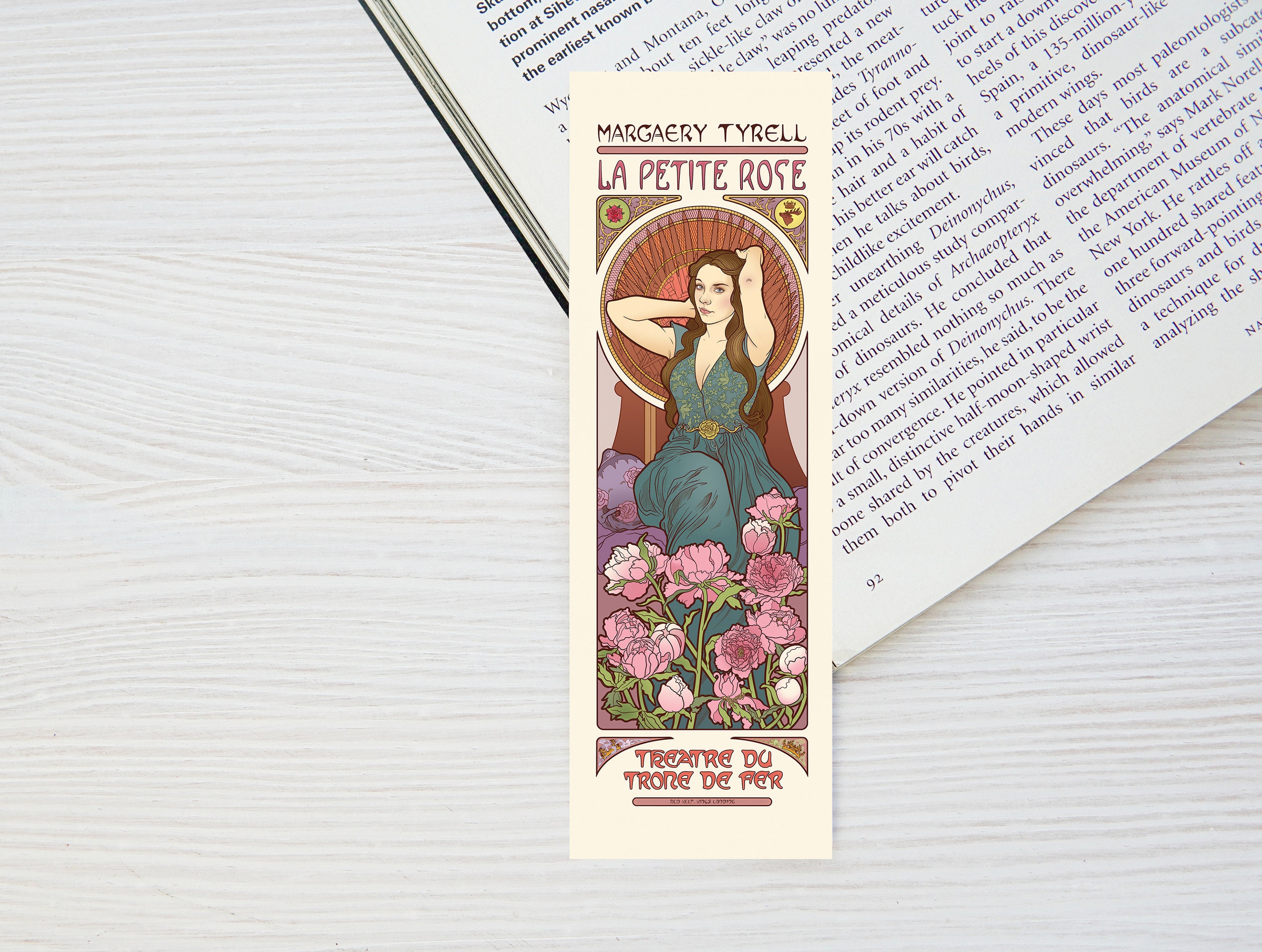 Printable Art Nouveau Bookmarks Set of 4 Vintage Art Reader Gift ...