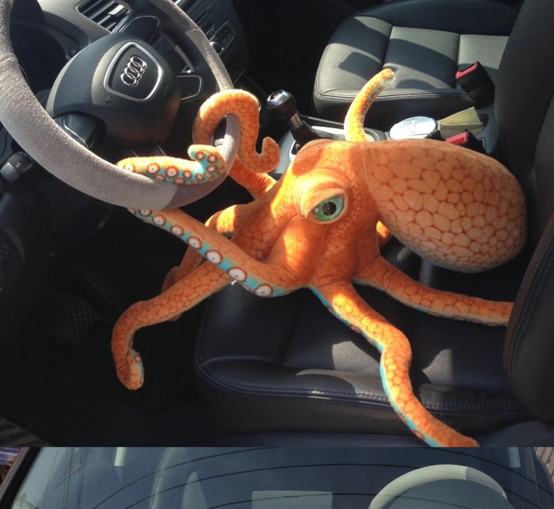 Reversible Flip Octopus Plush Reversible Octopus Plush Flip | Etsy