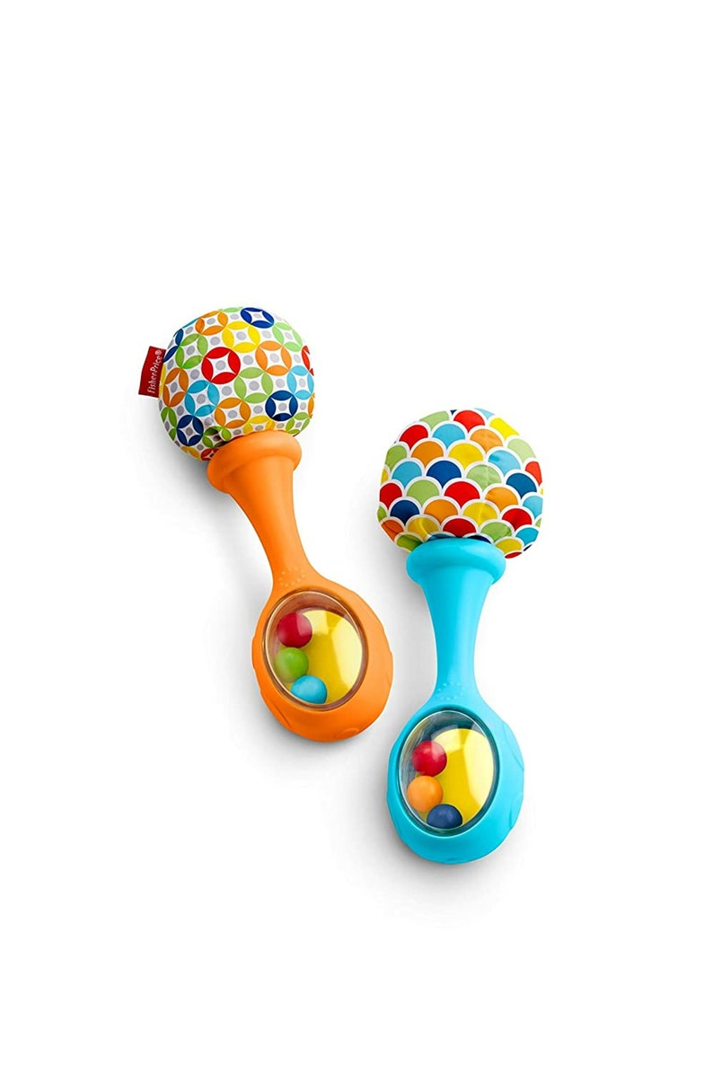 Amazon Exclusive Rattle /'n Rock Maracas Blue Orange