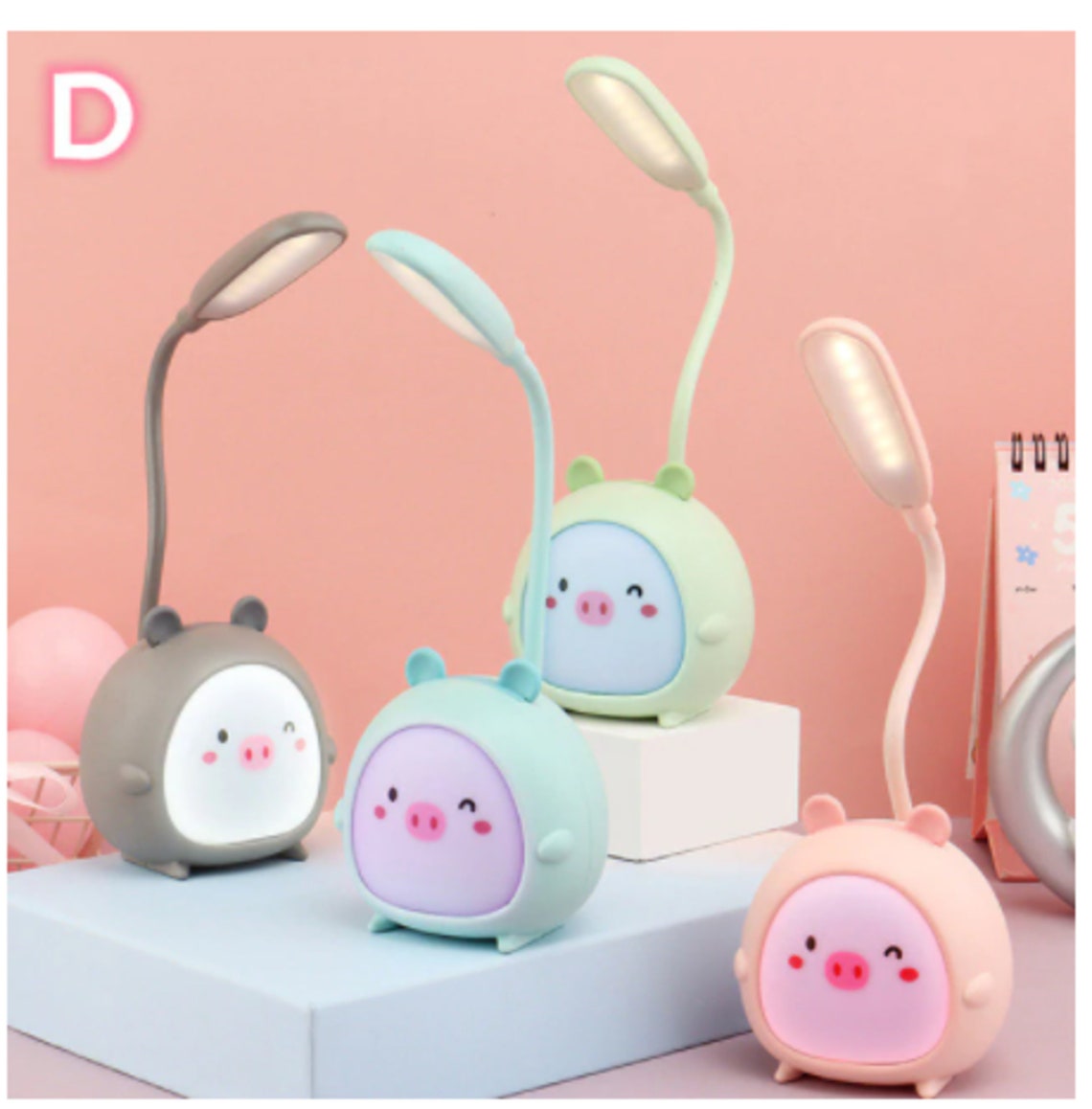 2021 Cute Cartoon Desk Lamp Eye Protection Energy-saving | Etsy