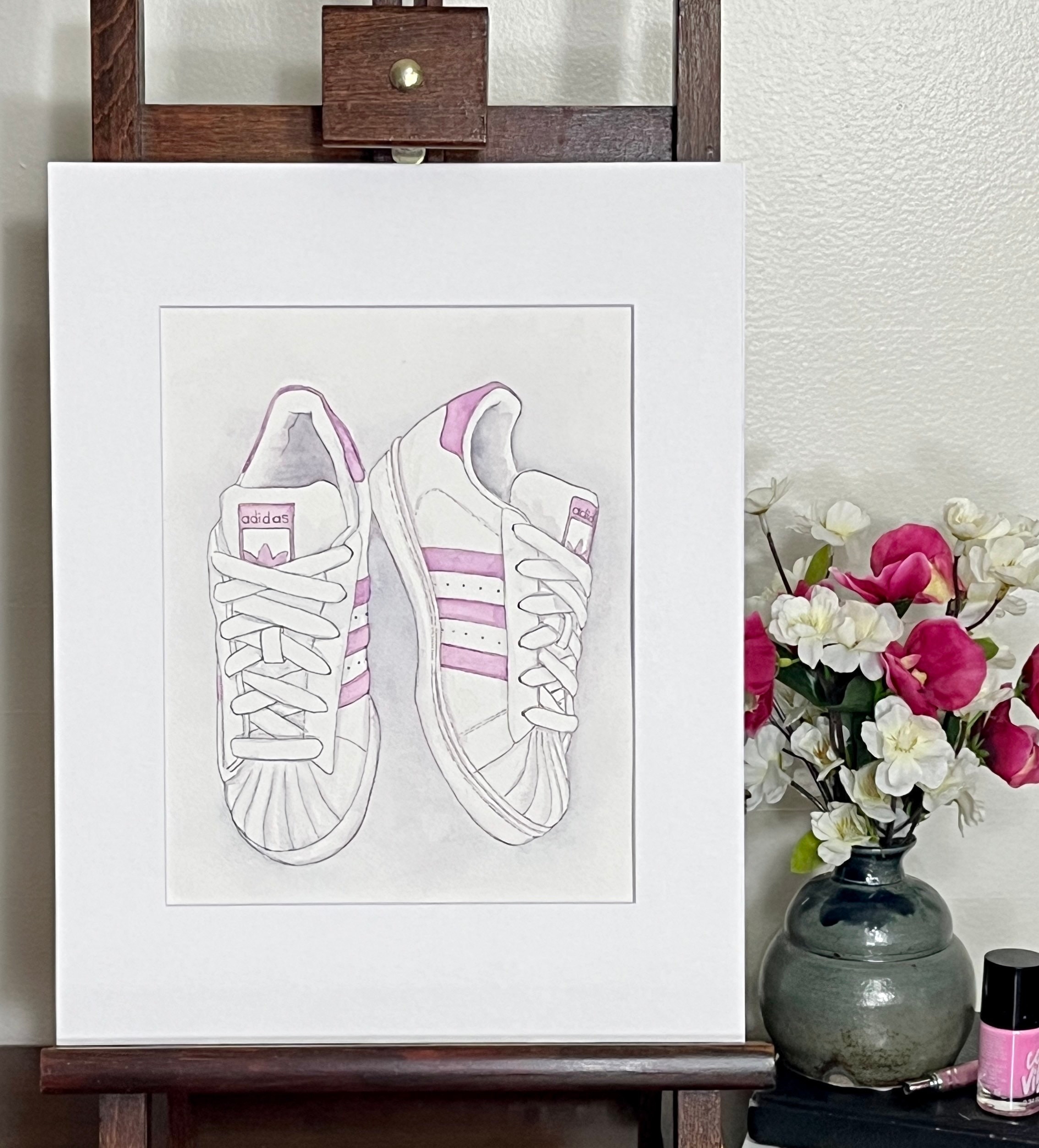 Adidas superstar watercolor online