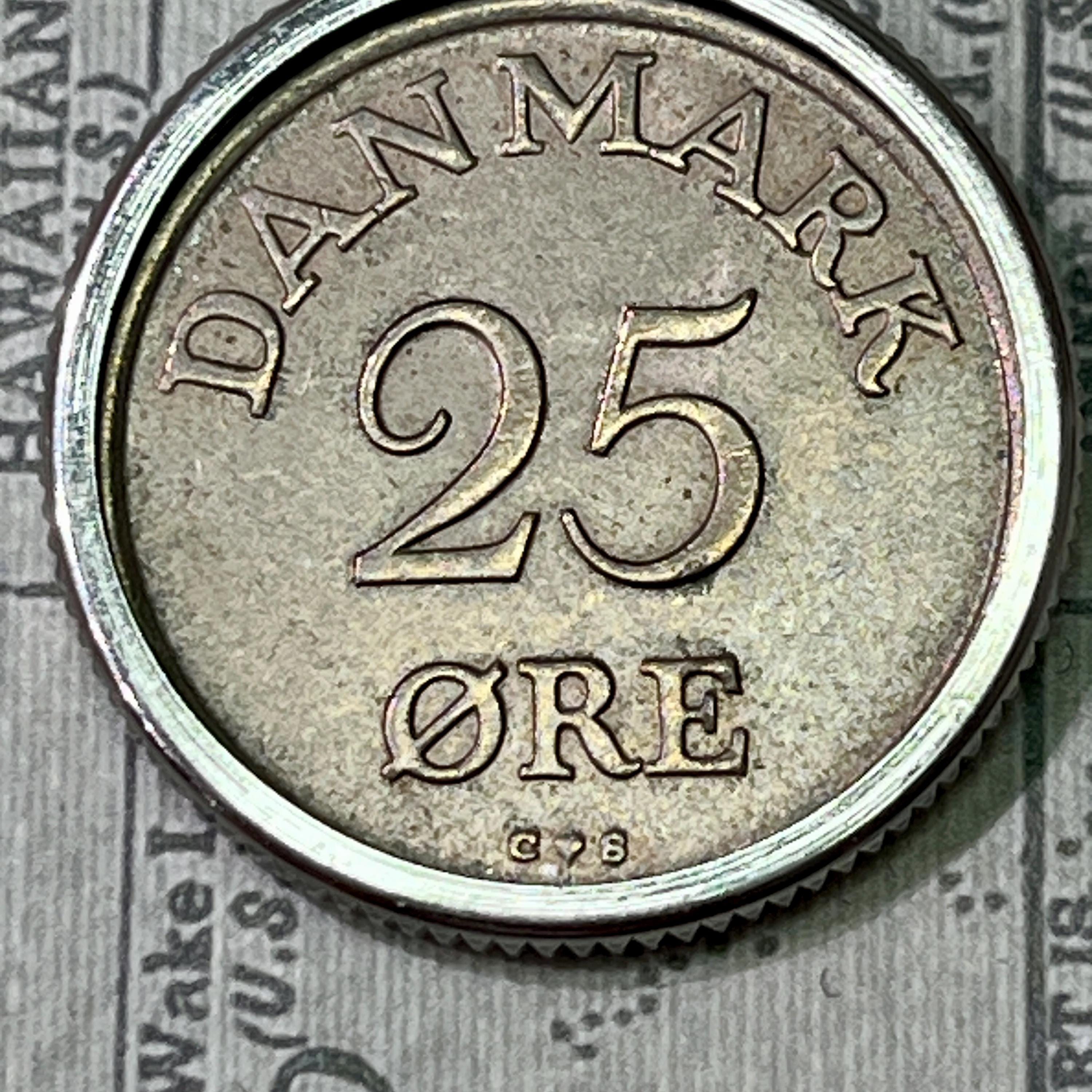 Denmark 25 ore coin - Etsy 日本