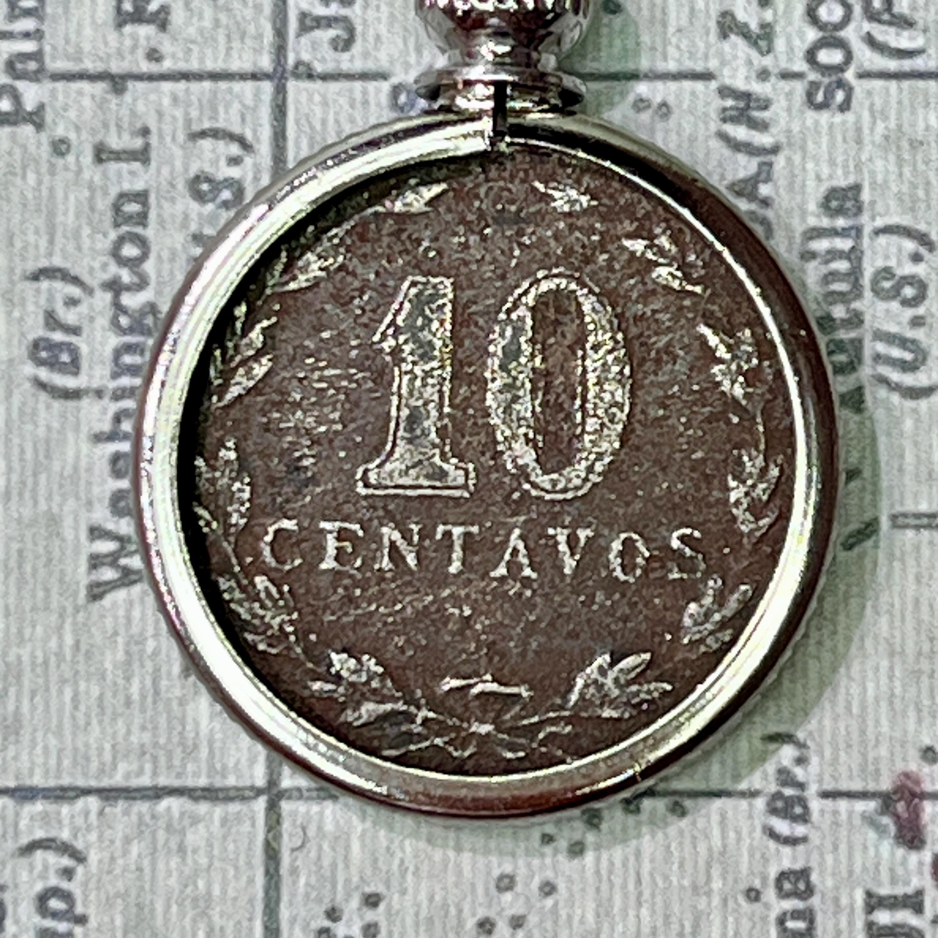 アルゼンチン 10 センタボス コイン ペンダント ネックレス 1899 アルゼンチン ペソ - Etsy 日本