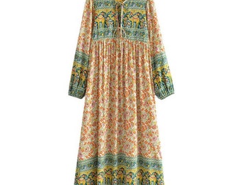 Long sleeve muumuu Clearance