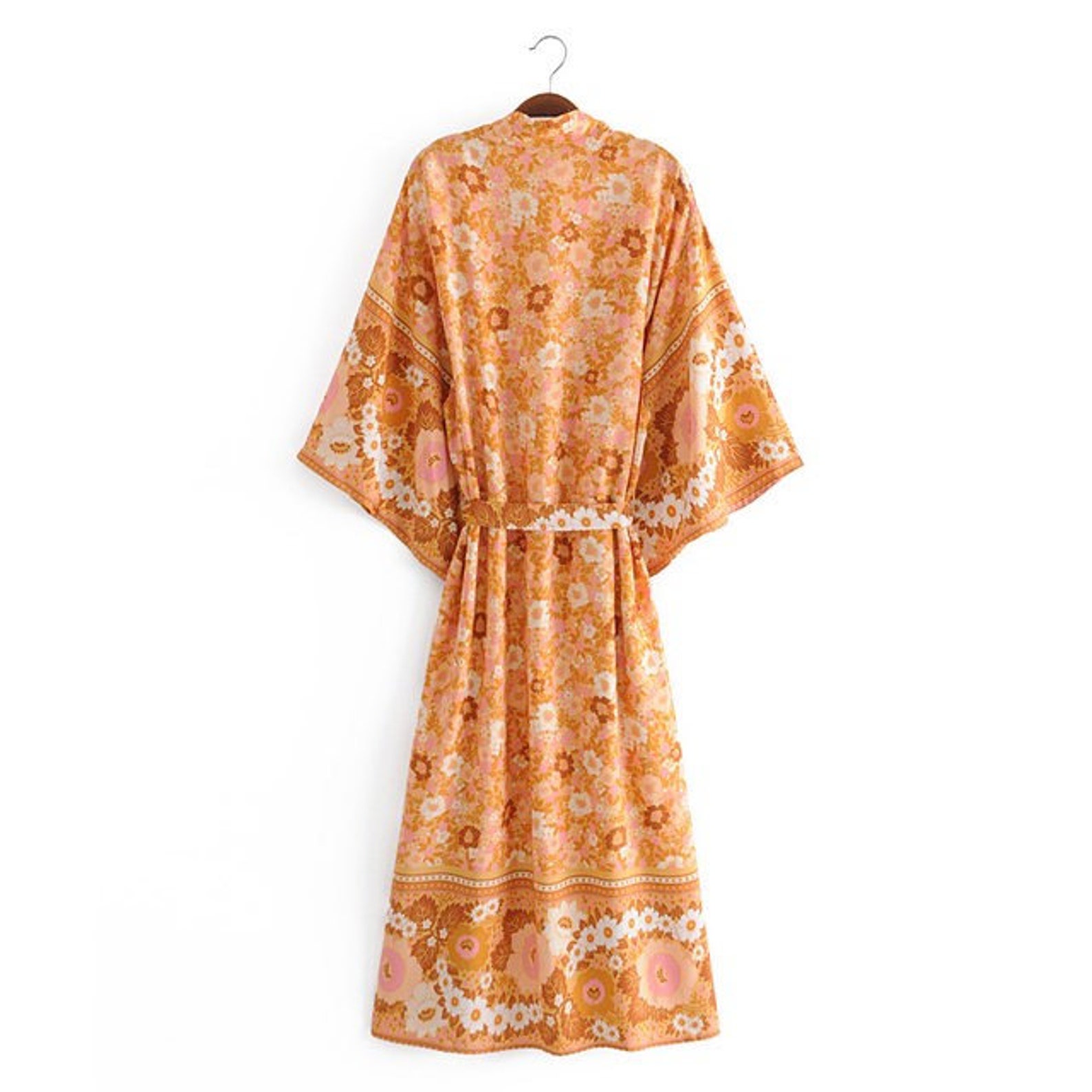 mustard yellow robe