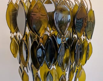 Celebratory Olive green Fountain Chandelier