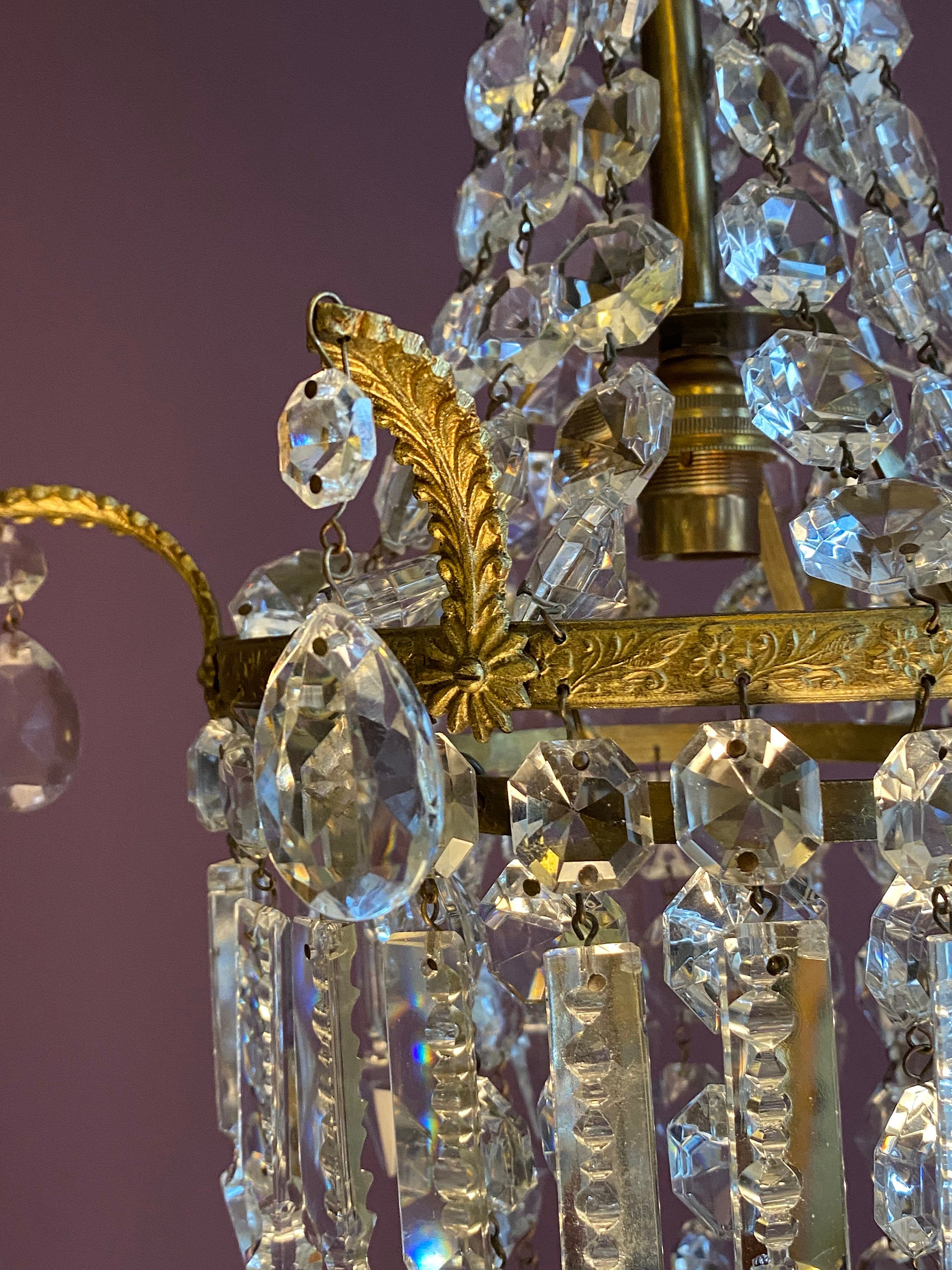 Empire Pineapple Chandelier - Etsy