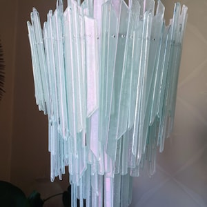 Unique, Iridescent Bespoke Lighting for Staircases, High Ceilings, Kitchen Islands and Entrances