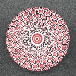 Hand Painted Mandala Stone, Dot Painting, Mandala Stone, Dot Art, Bohemian Gift, Painted Stones, Mandala Art