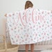 see more listings in the Baby Girl Name Blanket section