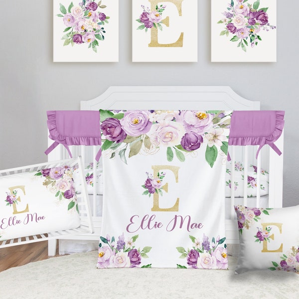 Lavender Bedding Etsy