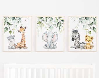 nursery canvas set