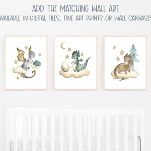 Dragon Baby Milestone Blanket - Monthly Photos Blanket-Personalized Baby Boy Blanket with Dragons -Baby Shower Gift -Baby Boy Milestone 322 image 5