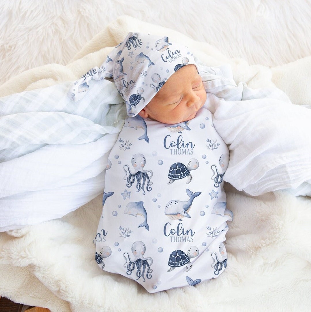 Bestaroo Seashell Scouts Swaddle Blanket 45x45 For Newborns And More