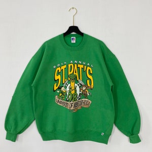 Vintage Missouri Universität Sweatshirt Rundhalsausschnitt Missouri Wissenschaft und Technologie Pullover Pullover Missouri Miners Print Logo Large