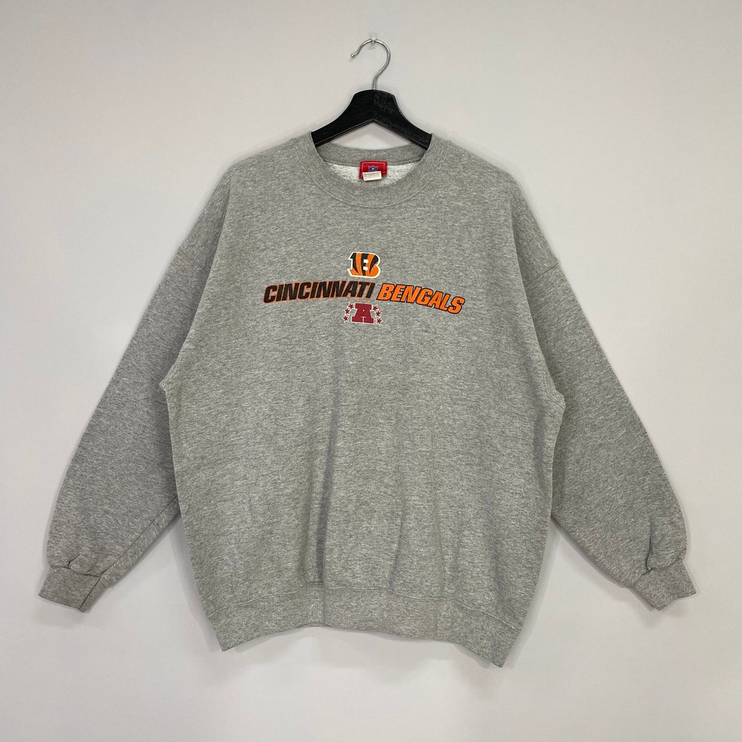 Vintage Cincinnati Bengals Sweatshirt Cincinnati Bengals Etsy