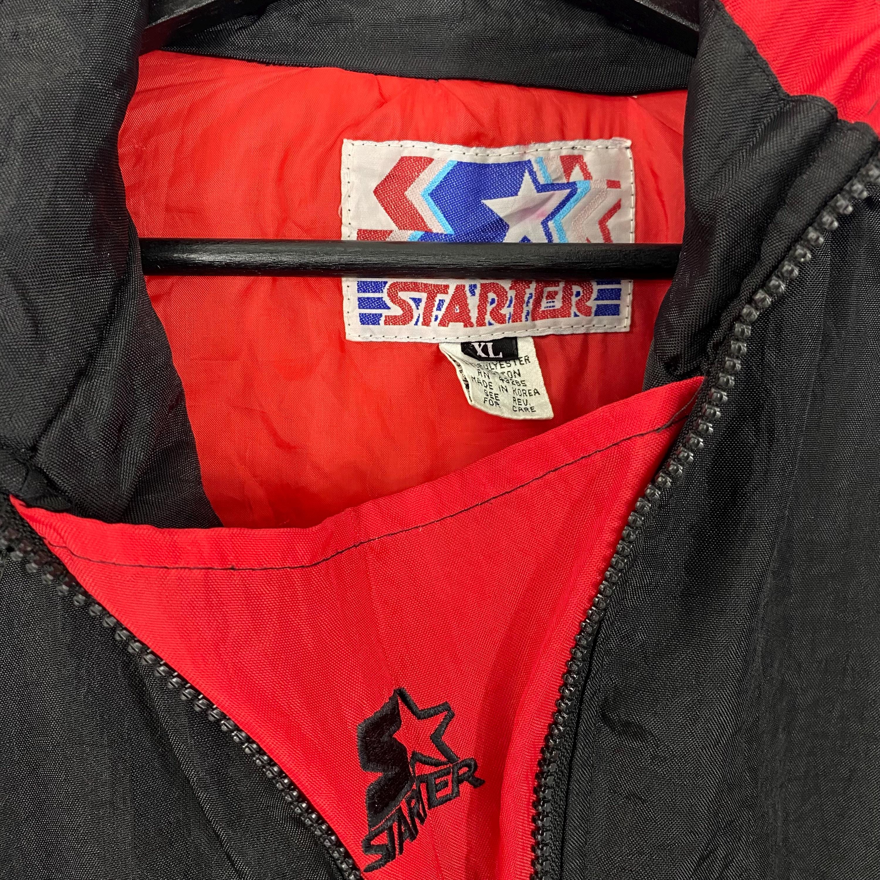 ヴィンテージ 90年代 シカゴ ブルズ NBA スターター ハーフジップ