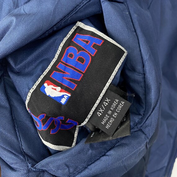 Vintage 90s New Jersey Nets Bomber Jacket Brooklyn Nets Reversible