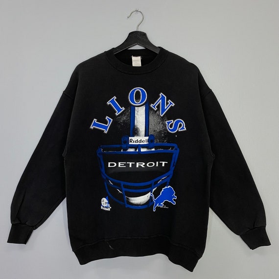 detroit lions crewneck