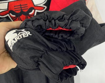 ヴィンテージ 90年代 シカゴ ブルズ NBA スターター ハーフジップ