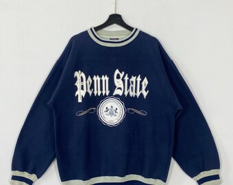 Vintage Penn State Sherpa Quarter Zip Fleece Etsy UK
