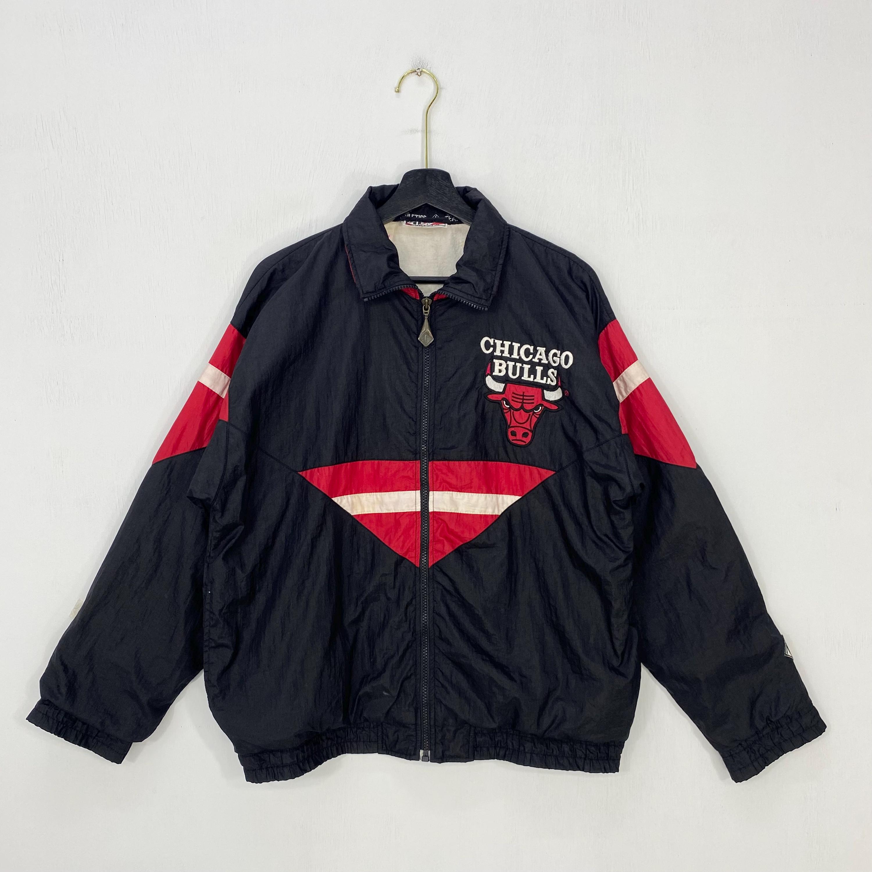 Vintage 90s Chicago Bulls Starter Jacket - Etsy Vintage 90s Chicago Bulls Starter Jacket - Etsy