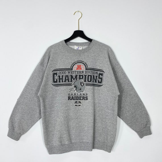 Vintage 90s Las Vegas Raiders Sweatshirt Raiders … - image 1