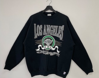 BERNIE NICHOLLS Los Angeles Kings 1989 CCM Vintage Throwback NHL Hockey  Jersey - Custom Throwback Jerseys