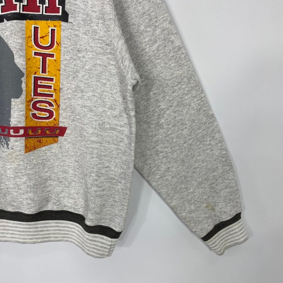 Vintage 90s University Utah Sweatshirt Utah Crewn… - image 3
