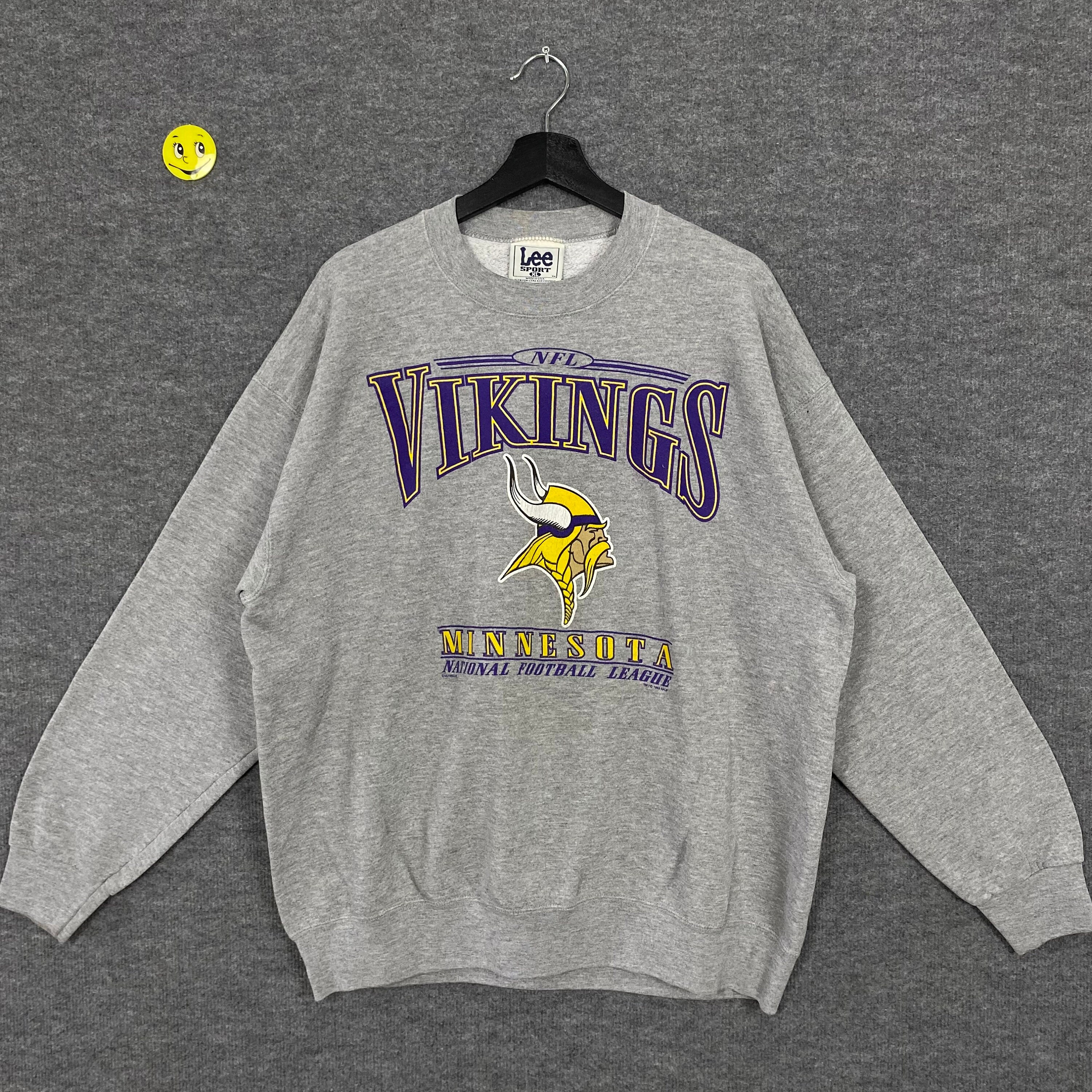 vintage mn vikings sweatshirt