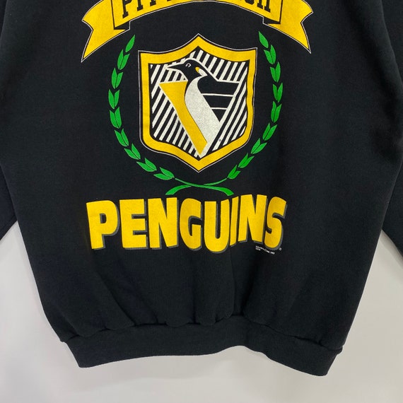 Vintage 90s Pittsburgh Penguins Sweatshirt Pengui… - image 4