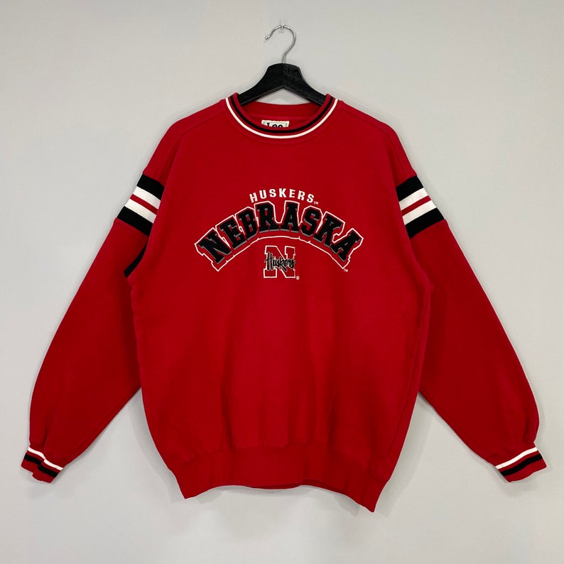 Vintage 90s Nebraska Cornhuskers Sweatshirt Nebraska Crewneck - Etsy