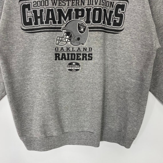 Vintage 90s Las Vegas Raiders Sweatshirt Raiders … - image 3