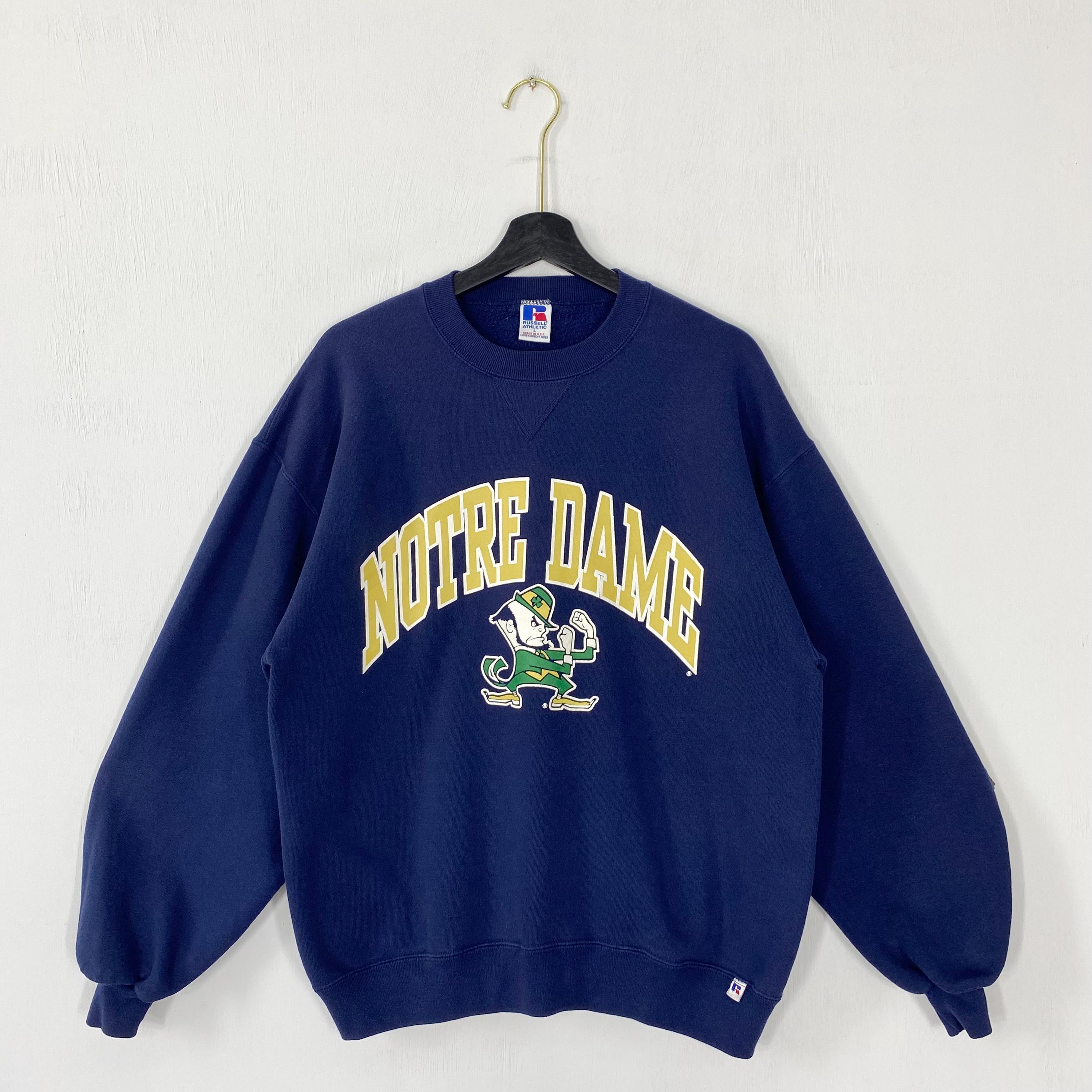 Notre Dame Sweatshirt Vintage - Etsy New Zealand