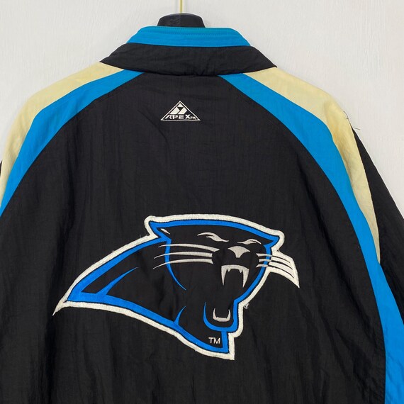 Vintage 90s Carolina Panthers Windbreaker Jacket NFL Sportswear