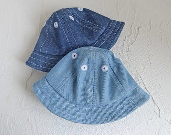 Doll denim hats / hat for Blythe, bJD, Obitsu / Hand made hat / Miss.Dada