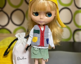 Blythe outfit / Colorful  life/ Lovely Mikey hat