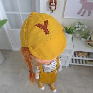 Baseball Cap / doll cap for Blythe, BJD, OBitsu / colorful cap / Miss.Dada