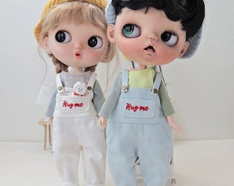 Blythe overalls/ Hug me