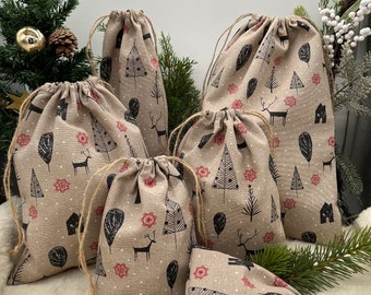 Geschenksäckchen Weihnachten Nikolaus umweltfreundlich