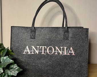 Shopper mit Namen und persönlicher Nachricht