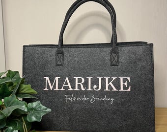 Shopper mit Namen und lieben persönlichen Worten